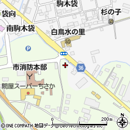 宮城県登米市迫町森平柳34-2周辺の地図