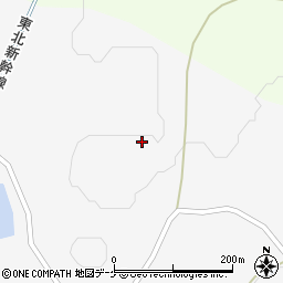宮城県栗原市瀬峰刈安沢197-4周辺の地図