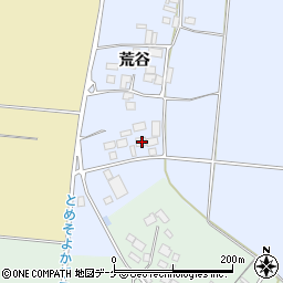 宮城県登米市中田町宝江新井田荒谷59-2周辺の地図