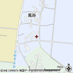 宮城県登米市中田町宝江新井田荒谷59周辺の地図