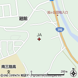 ＪＡ新みやぎ志津川周辺の地図