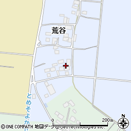 宮城県登米市中田町宝江新井田荒谷58周辺の地図