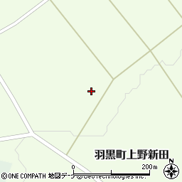 山形県鶴岡市羽黒町上野新田中台周辺の地図