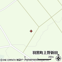 山形県鶴岡市羽黒町上野新田（中台）周辺の地図