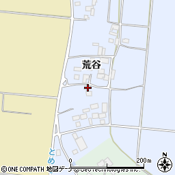宮城県登米市中田町宝江新井田荒谷55周辺の地図