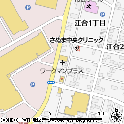 弐萬圓堂佐沼店周辺の地図