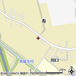 山形県鶴岡市寿川口216周辺の地図