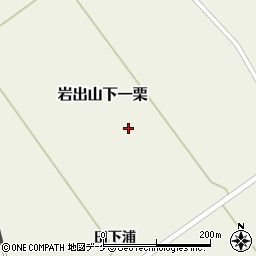 宮城県大崎市岩出山下一栗坂房周辺の地図