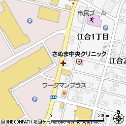 蔵八ラーメン亭 佐沼店周辺の地図