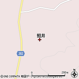 宮城県登米市東和町米谷照井周辺の地図