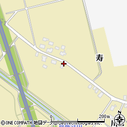 山形県鶴岡市寿川口141-2周辺の地図