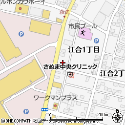石巻パーツ株式会社　迫営業所周辺の地図