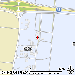 宮城県登米市中田町宝江新井田荒谷95周辺の地図
