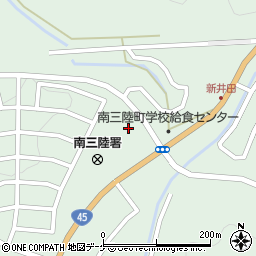 河北新報　南三陸販売所周辺の地図