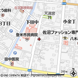 日本調剤佐沼薬局周辺の地図