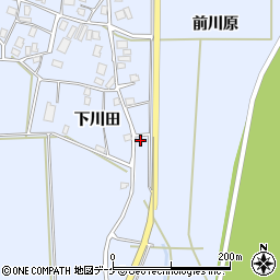 山形県鶴岡市勝福寺下川田180周辺の地図