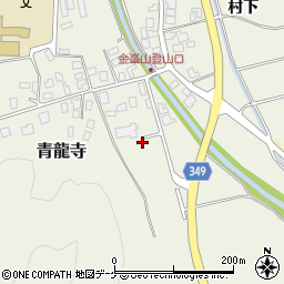 山形県鶴岡市青龍寺109-4周辺の地図