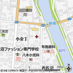 佐藤荒物店周辺の地図