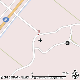 宮城県登米市中田町浅水82周辺の地図