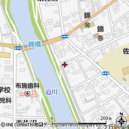 北浦アパート周辺の地図