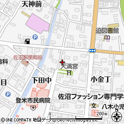 居酒屋 五ヱ門 佐沼店周辺の地図