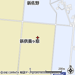 宮城県登米市中田町石森新供養ヶ原周辺の地図