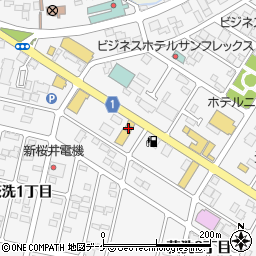 宮城三菱佐沼店周辺の地図