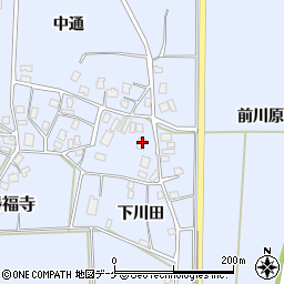 山形県鶴岡市勝福寺下川田229周辺の地図