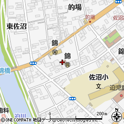 錦保育園錦児童館周辺の地図