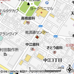 東京靴流通センター佐沼店周辺の地図