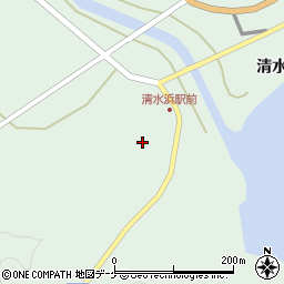 宮城県南三陸町（本吉郡）志津川（荒坂）周辺の地図