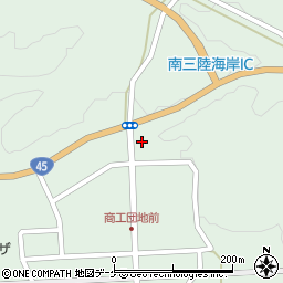 仙台銀行志津川支店 ＡＴＭ周辺の地図