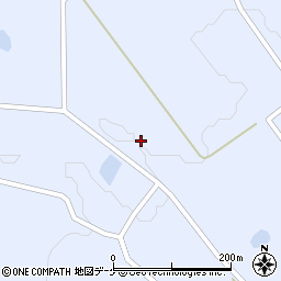 山形県鶴岡市羽黒町川代真木森207周辺の地図