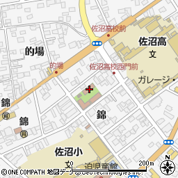 宮城県登米市迫町佐沼錦192-2周辺の地図