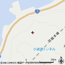 山形県鶴岡市小波渡甘木台周辺の地図