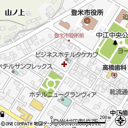 宮城県登米市迫町佐沼中江５丁目2-6周辺の地図