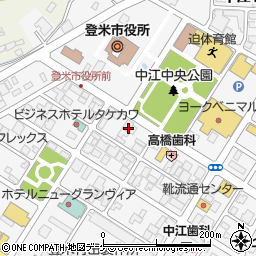 広島風お好み焼き おたふく 佐沼店周辺の地図