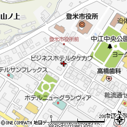 宮城県登米市迫町佐沼中江５丁目2-5周辺の地図