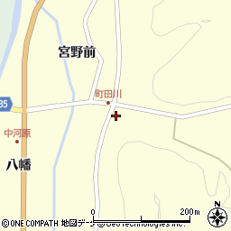 田川簡易郵便局周辺の地図