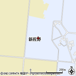 宮城県登米市中田町石森（南新田）周辺の地図