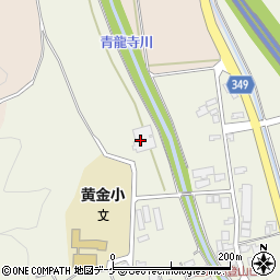 鶴岡市役所　黄金コミュニティ防災センター周辺の地図