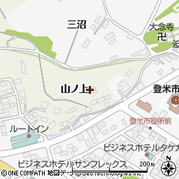 宮城県登米市迫町北方山ノ上12周辺の地図