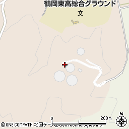 山形県鶴岡市高坂山口28-1周辺の地図