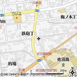 岩崎畳店工場周辺の地図