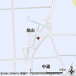 山形県鶴岡市勝福寺泉山11周辺の地図