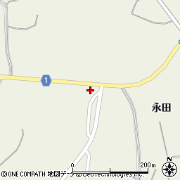 宮城県登米市迫町北方熊沢14周辺の地図
