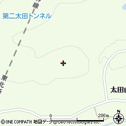 宮城県栗原市築館太田上太田周辺の地図