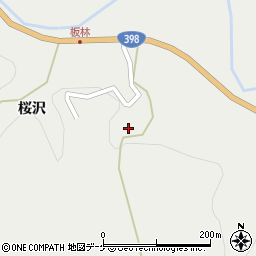 宮城県本吉郡南三陸町入谷桜沢54周辺の地図