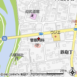 ローソン佐沼梅ノ木店周辺の地図