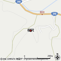 宮城県南三陸町（本吉郡）入谷（桜沢）周辺の地図